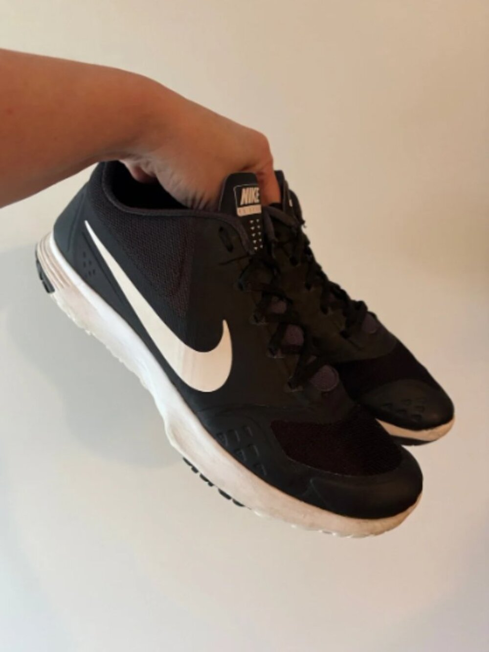 Nike FS Lite Trainer II Cross Trainer Black White Size 12